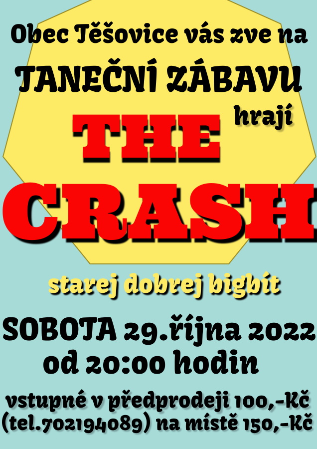 Plakát Těšovice 29.10.2022 The Crash.jpeg